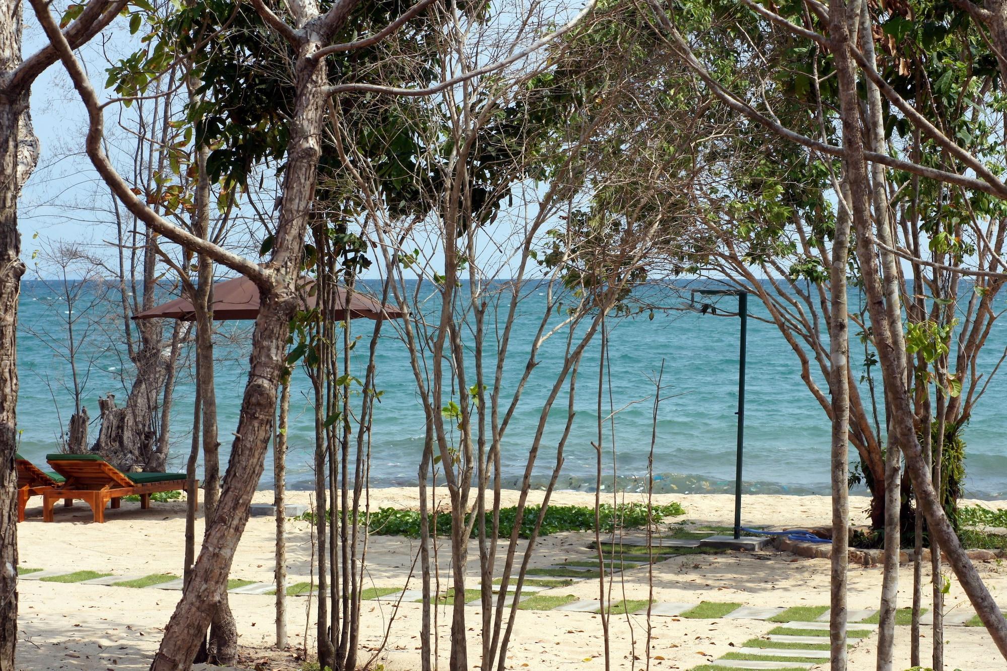 דואונג דונג Gold Sand Beach Bungalow מראה חיצוני תמונה