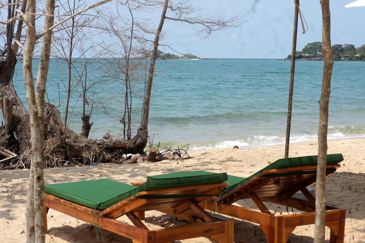דואונג דונג Gold Sand Beach Bungalow מראה חיצוני תמונה
