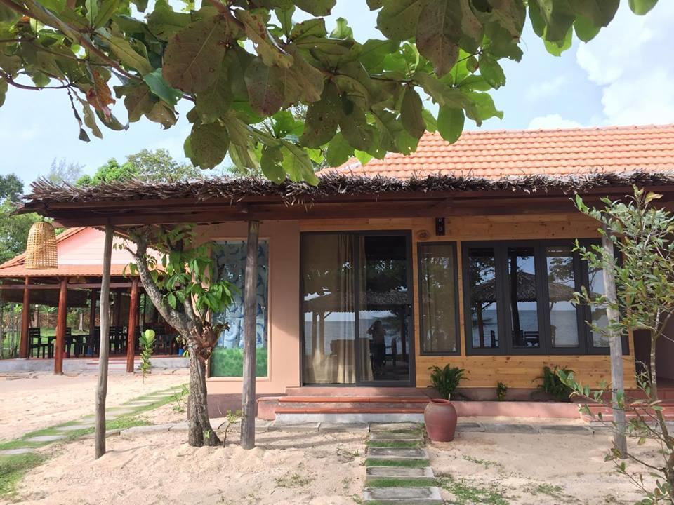 דואונג דונג Gold Sand Beach Bungalow מראה חיצוני תמונה