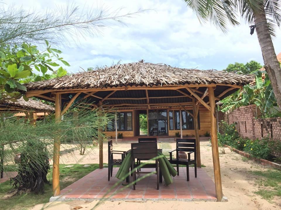 דואונג דונג Gold Sand Beach Bungalow מראה חיצוני תמונה