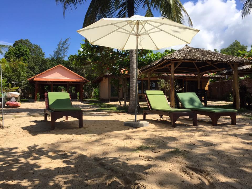 דואונג דונג Gold Sand Beach Bungalow מראה חיצוני תמונה