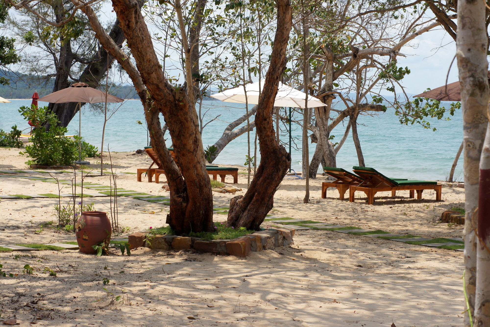 דואונג דונג Gold Sand Beach Bungalow מראה חיצוני תמונה