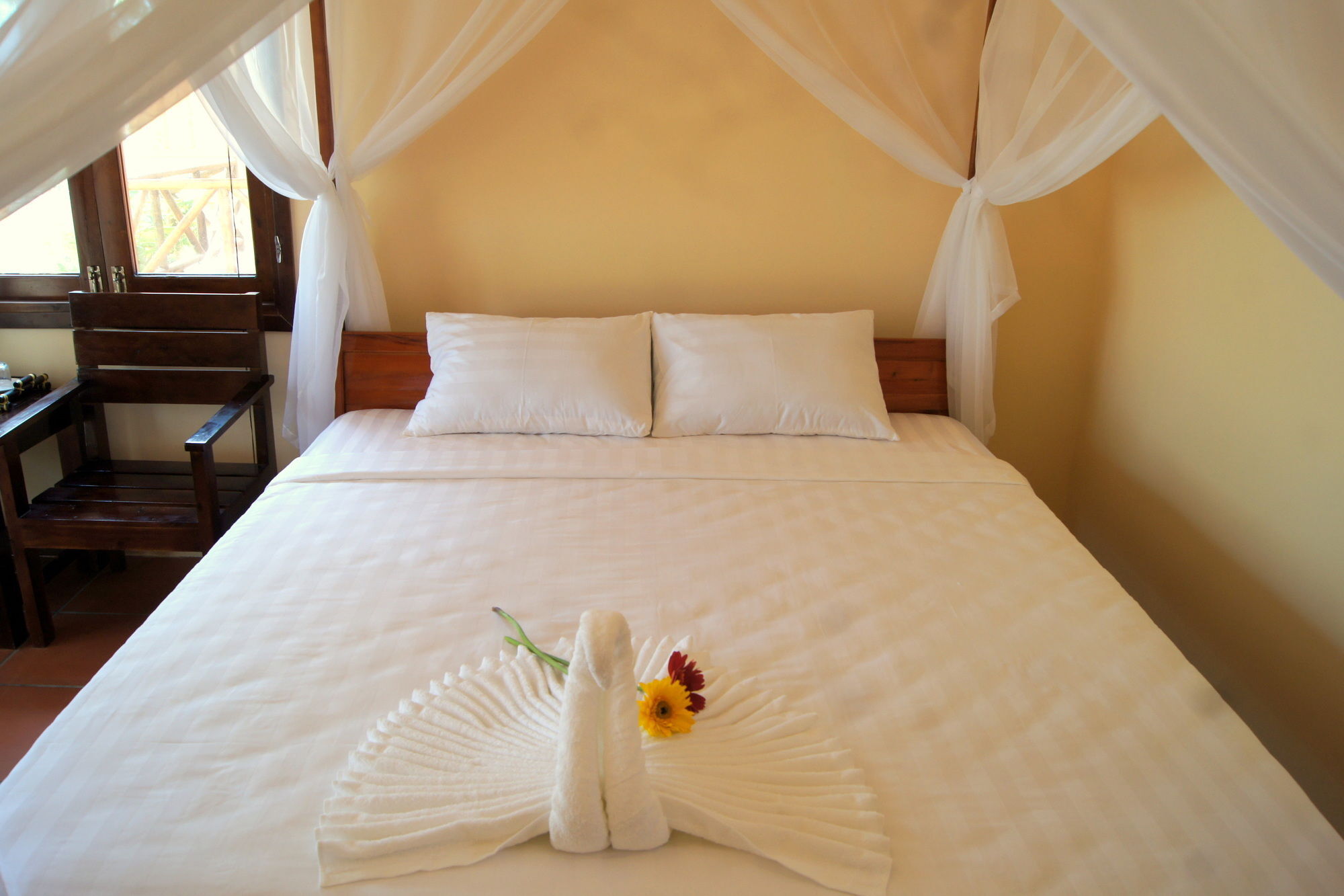 דואונג דונג Gold Sand Beach Bungalow מראה חיצוני תמונה